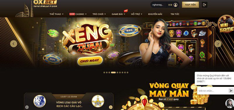 Các thông tin cơ bản về OXBET