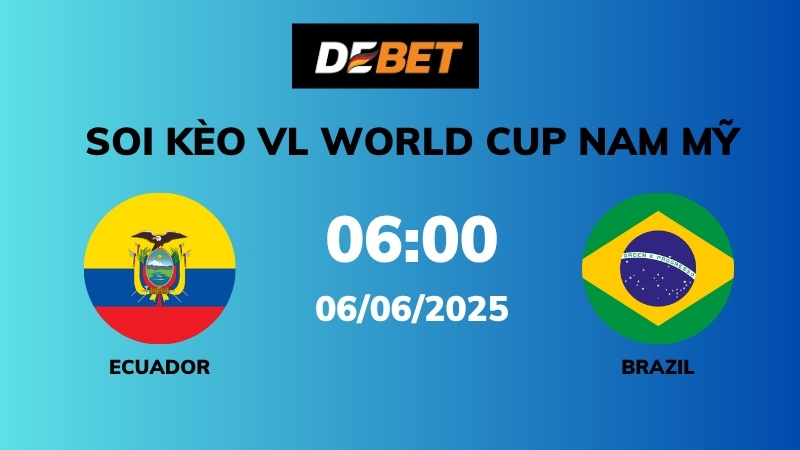 Phong độ của Ecuador trong vòng loại World Cup